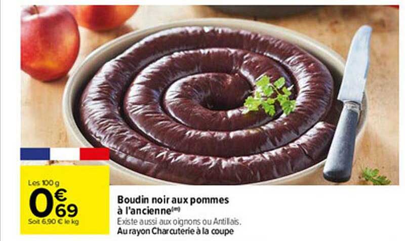 Boudin Noir Aux Pommes à L'ancienne