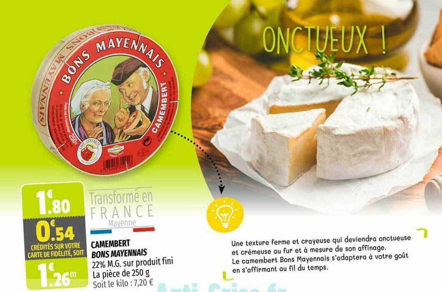 camembert bons mayonnais