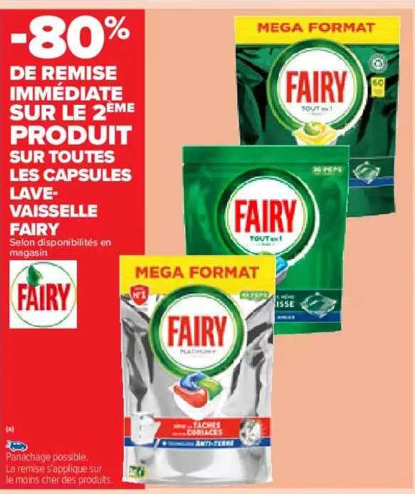 capsules lave-vaisselle fairy