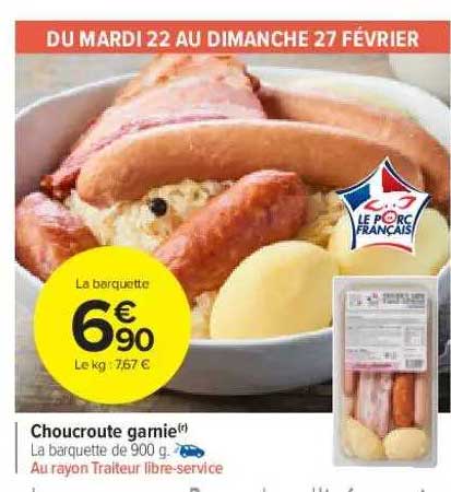 Choucroute Garnie