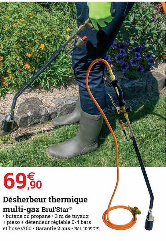 désherbeur thermique multi-gaz brul'Star