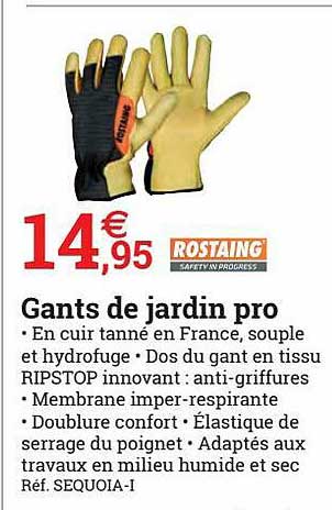gants de jardin pro rostaing