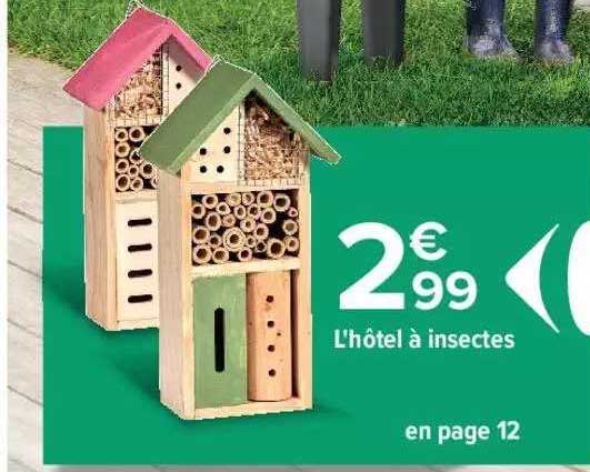 l'hôtel à insectes
