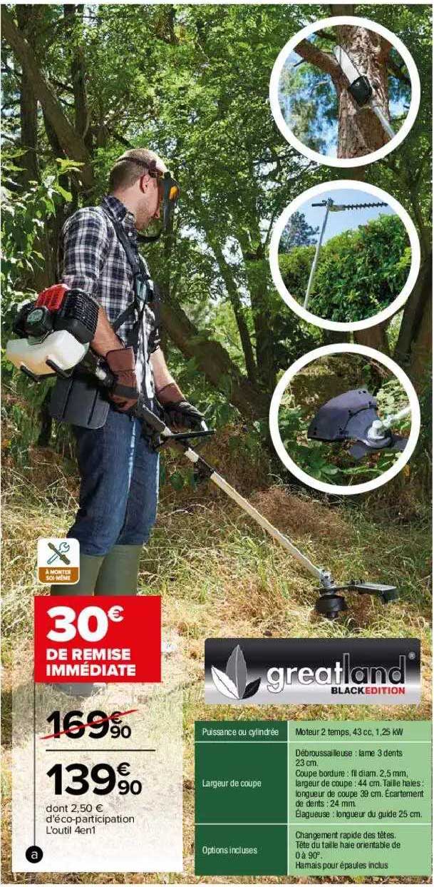 l'outil 4 en 1 greatland