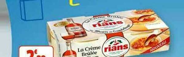 la crème brûlée rians