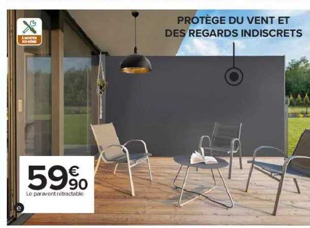 Le Paravent Rétractable