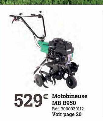 motobineuse mb b950