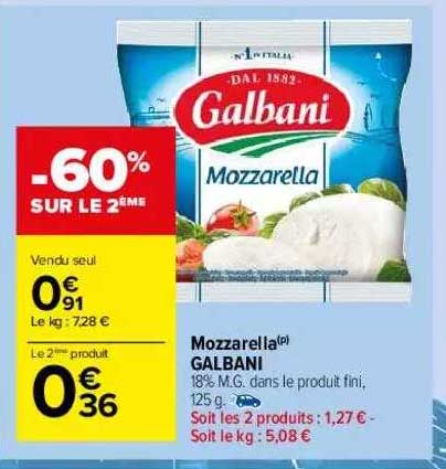 Mozzarella Galbani