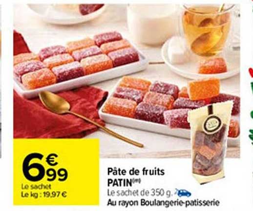Pâte De Fruits Patin