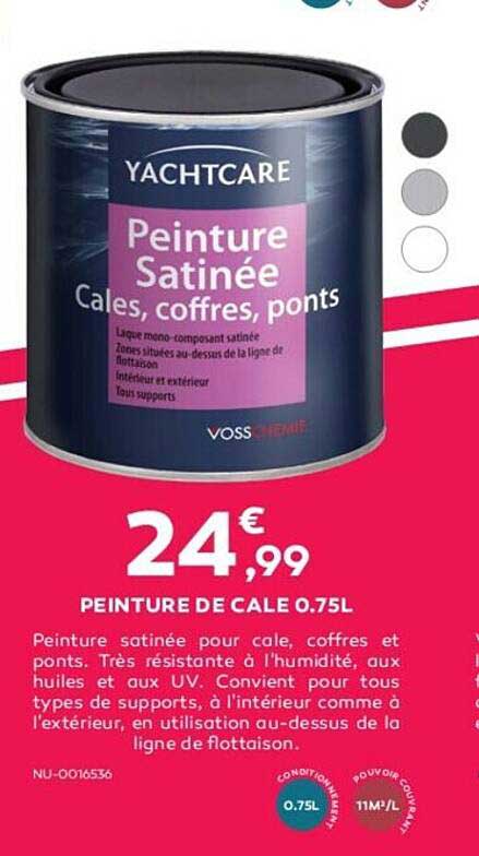 peinture de cale 0.75l yachtcare