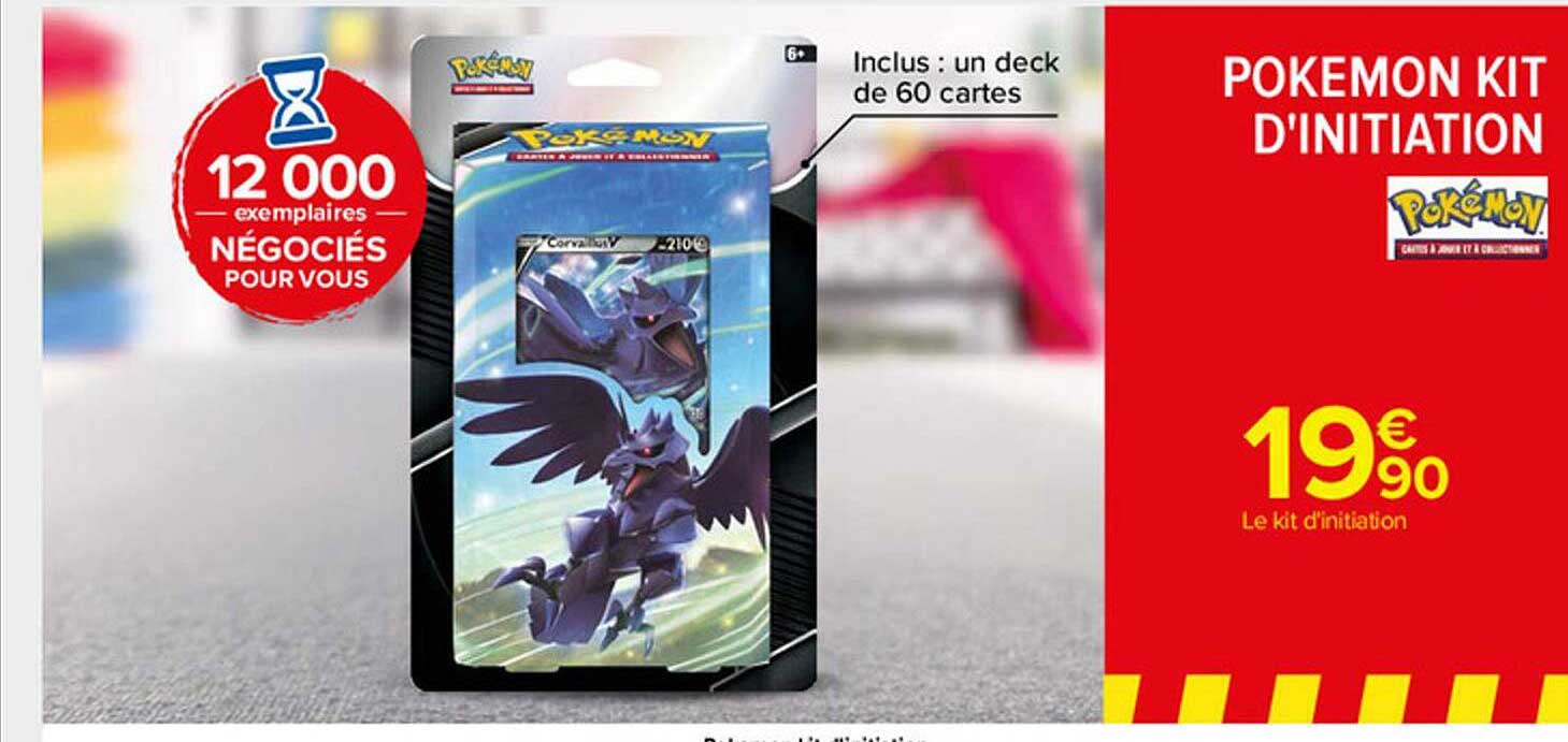 pokemon kit d'initiation pokémon