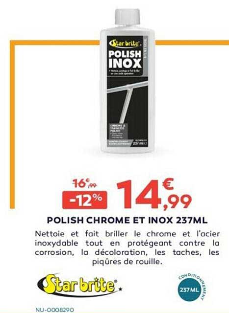 polish chrome et inox 237ml