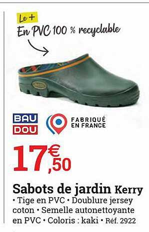 sabots de jardin kerry