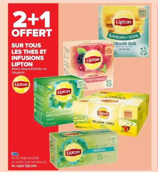 Thés Et Infusions Lipton
