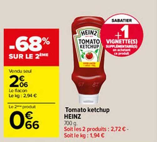 tomato ketchup heinz