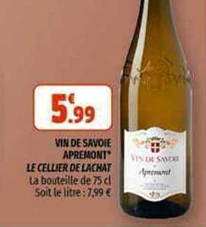 vin de savoie apremont le cellier de lachat