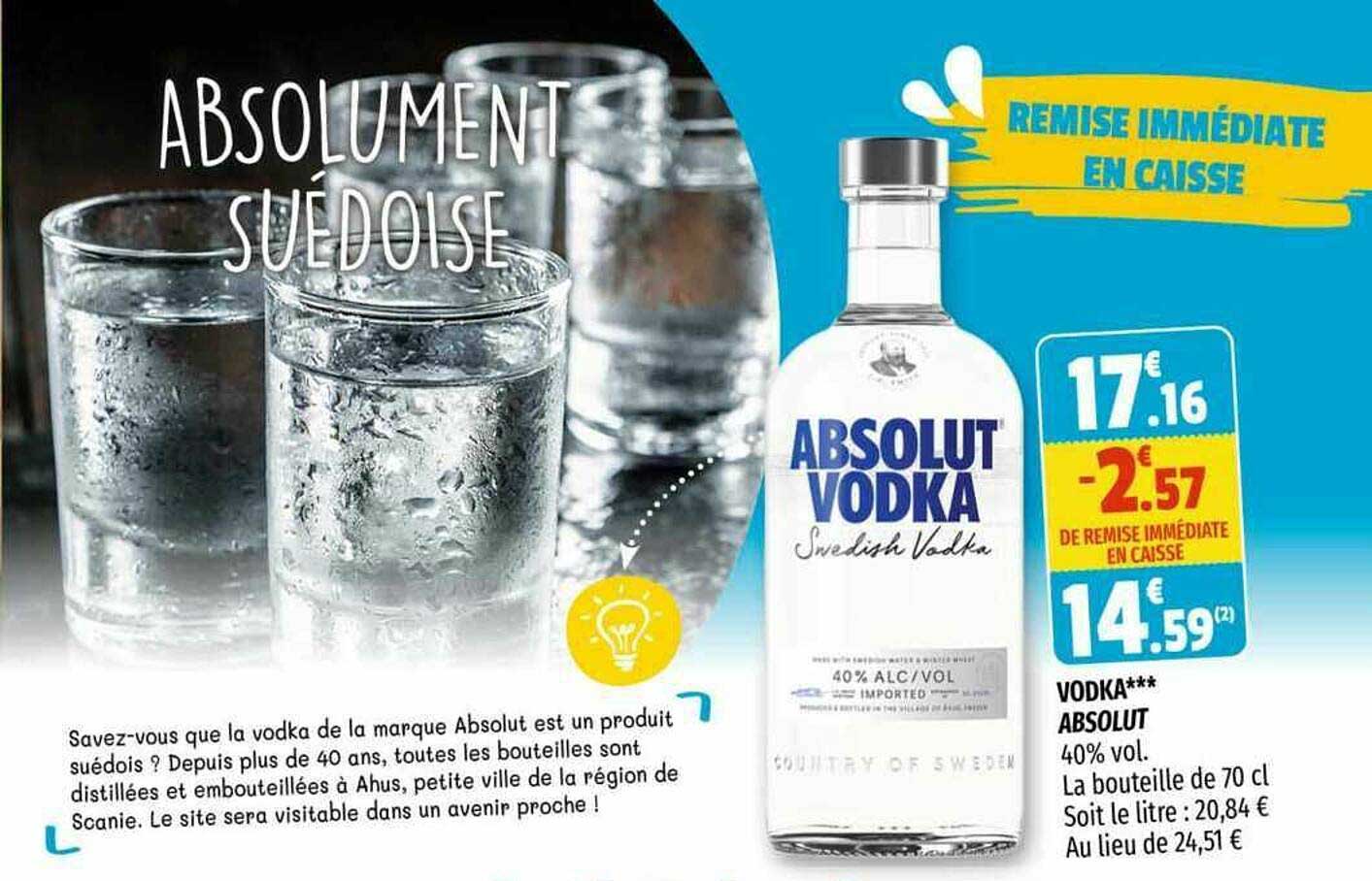 Vodka Absolut