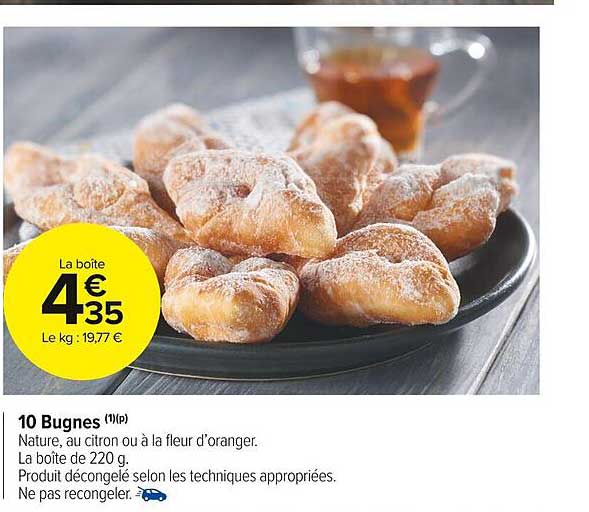10 bugnes