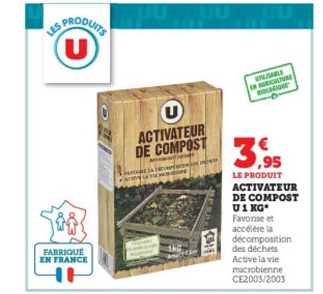 activateur de compost u 1kg