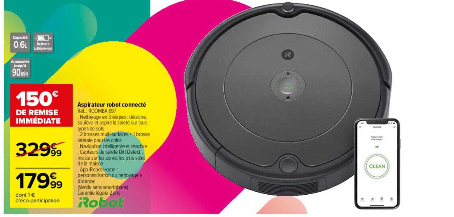 Aspirateur Robot Connecté