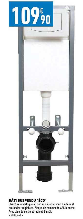 bâti suspendu "éco"