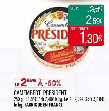 Camembert Président
