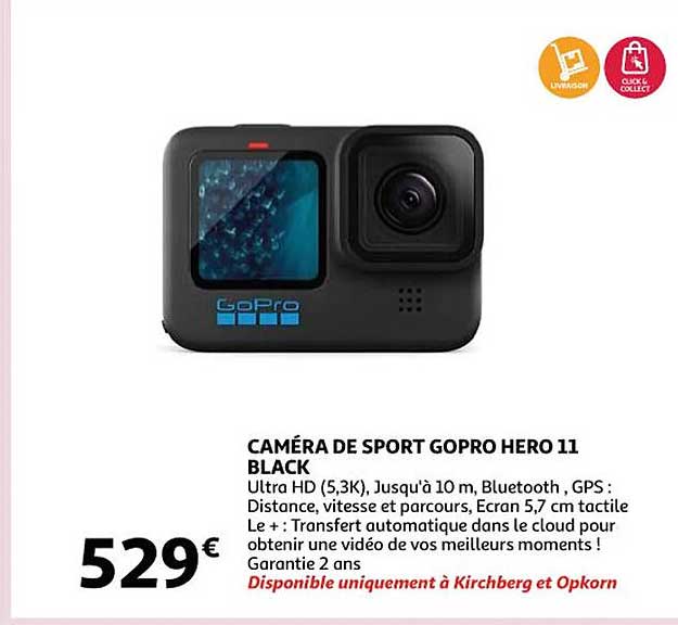caméra de sport gopro hero 11 black