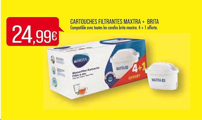 cartouches filtrantes maxtra + brita