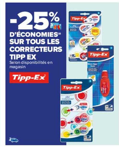 correcteurs tipp ex