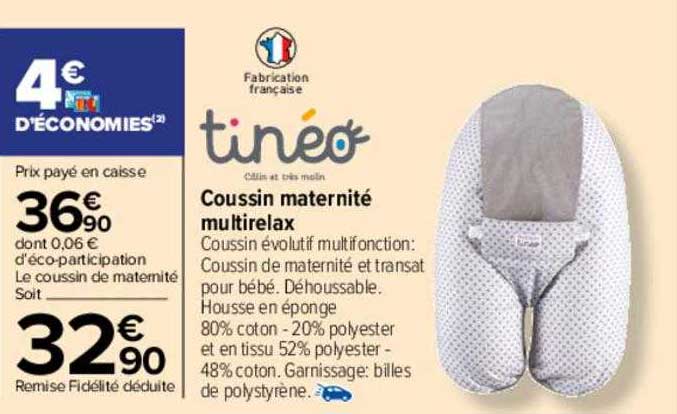 coussin maternité multirelax tinéo