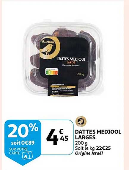 dattes medjool larges