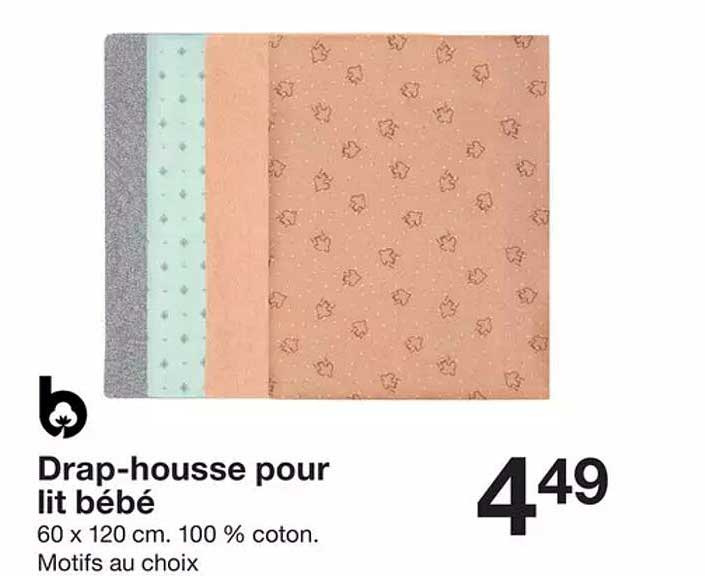 drap-housse pour lit bébé