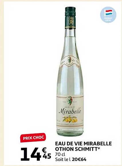 eau de vie mirabelle othon schmitt
