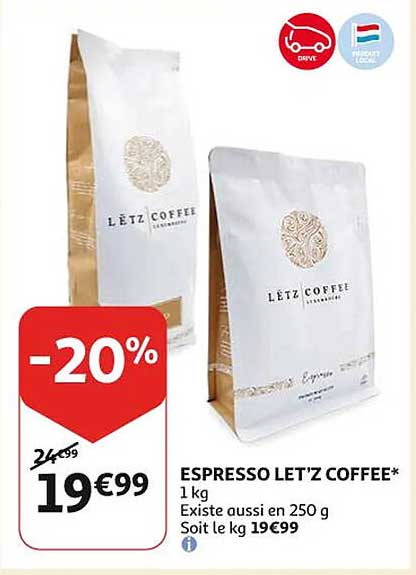 espresso let'z coffee