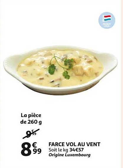 farce vol au vent