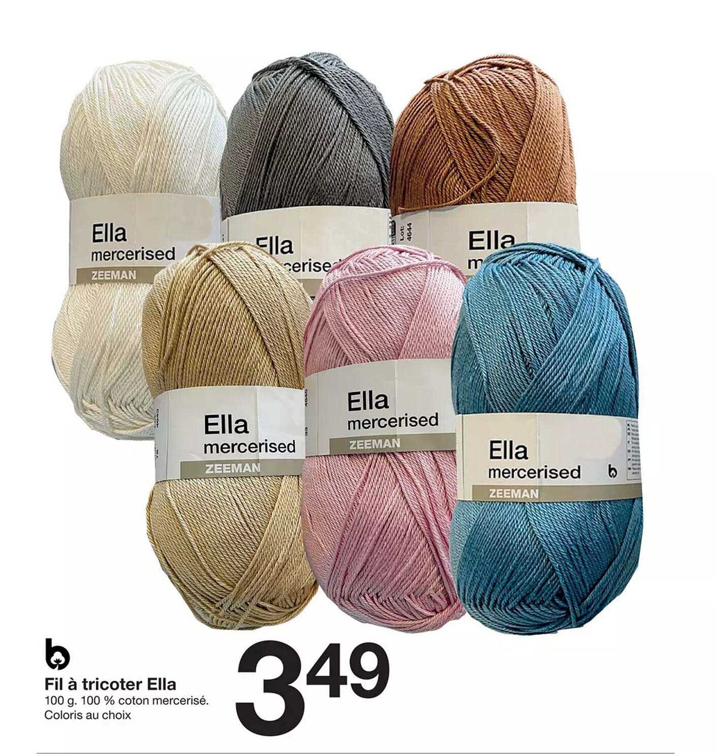 Fil à Tricoter Ella