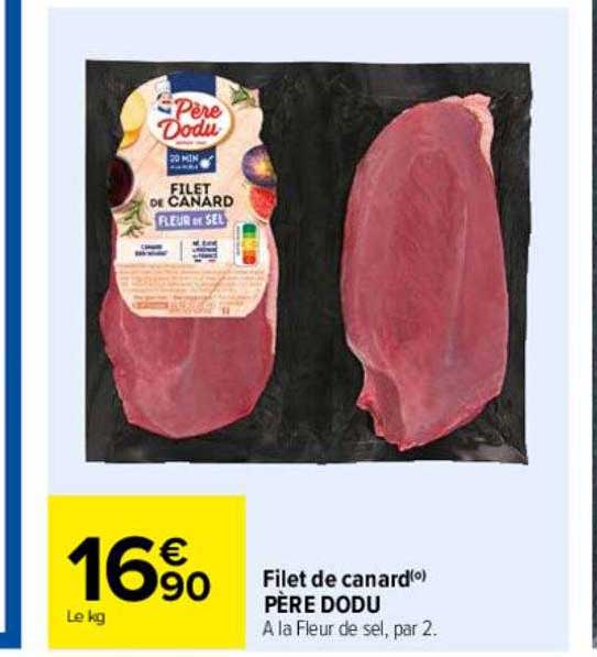 filet de canard père dodu