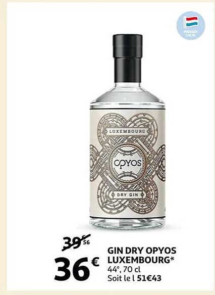 gin dry opyos luxembourg