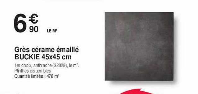 grès cérame émaillé buckie 45 x 45 cm