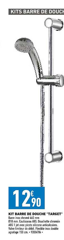 kit barre de douche "target"