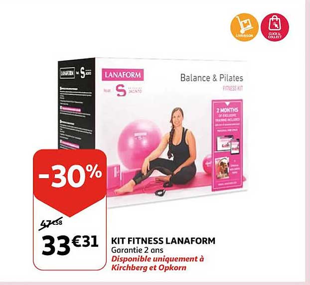 kit fitness lanaform