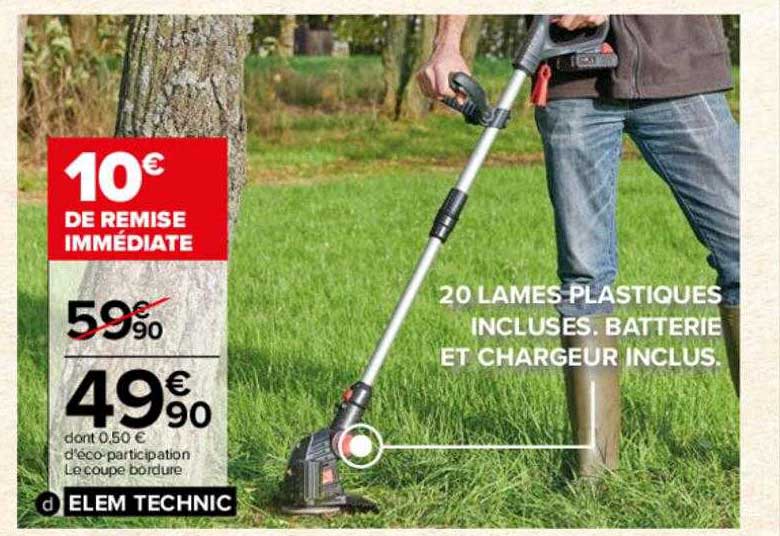 Le Coupe Bordure Elem Technic