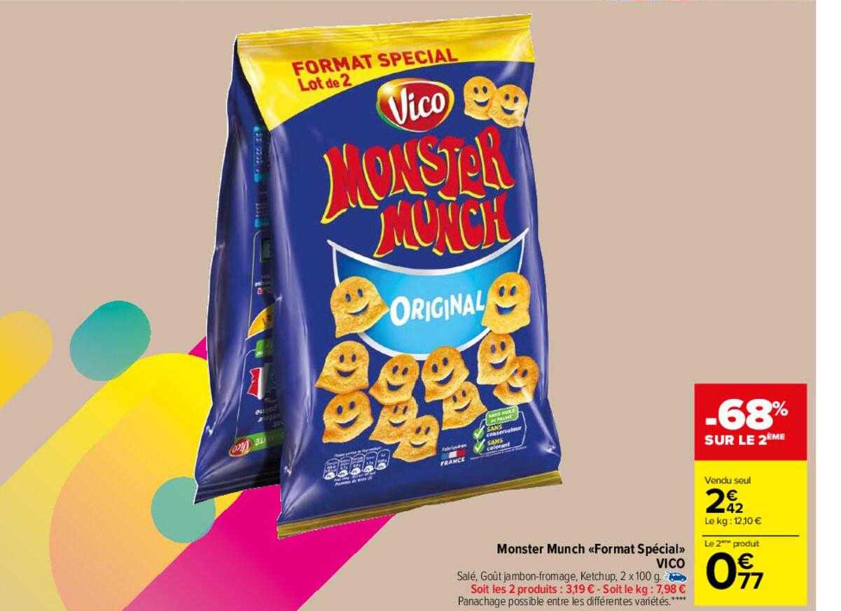Monster Munch «format Spécial» Vico