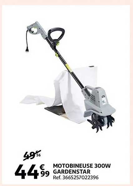 motobineuse 300w gardenstar