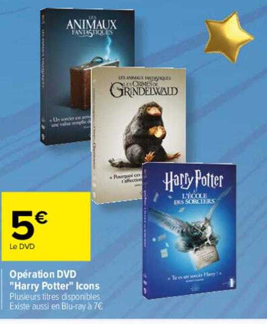 Opération Dvd "harry Potter" Icons