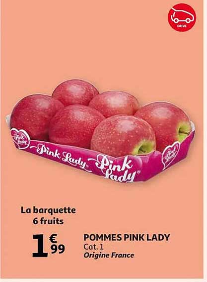 Pommes Pink Lady