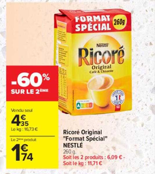 ricoré original "format spécial" nestlé