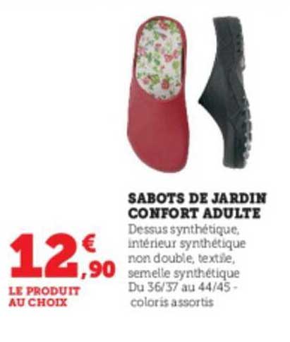 Sabots De Jardin Confort Adulte