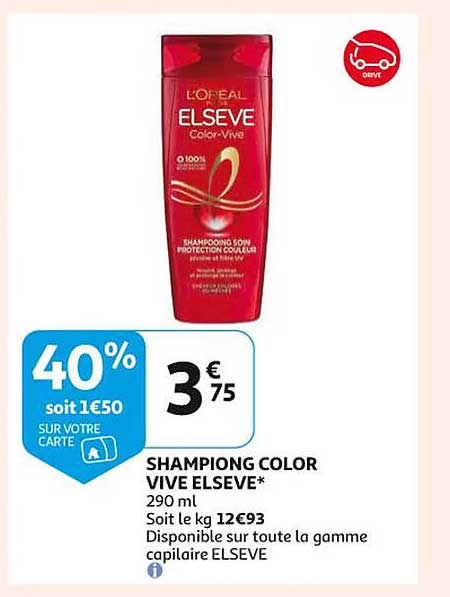 shampoing color vive elseve