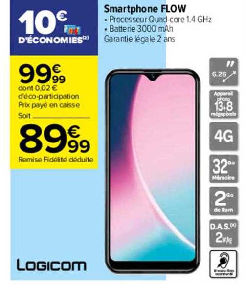 Smarthone Flow Logicom